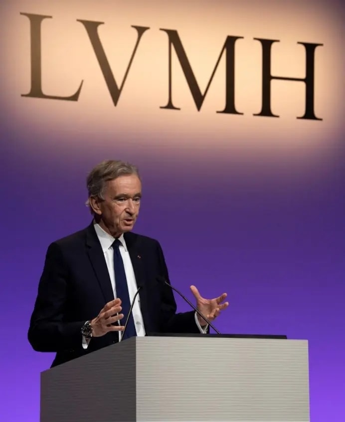 Una foto di Bernard Arnault, ceo di Lvmh (courtesy Lvmh)