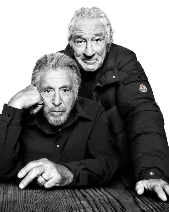Uno scatto della campagna «Warmer together» di Moncler (courtesy Moncler)
