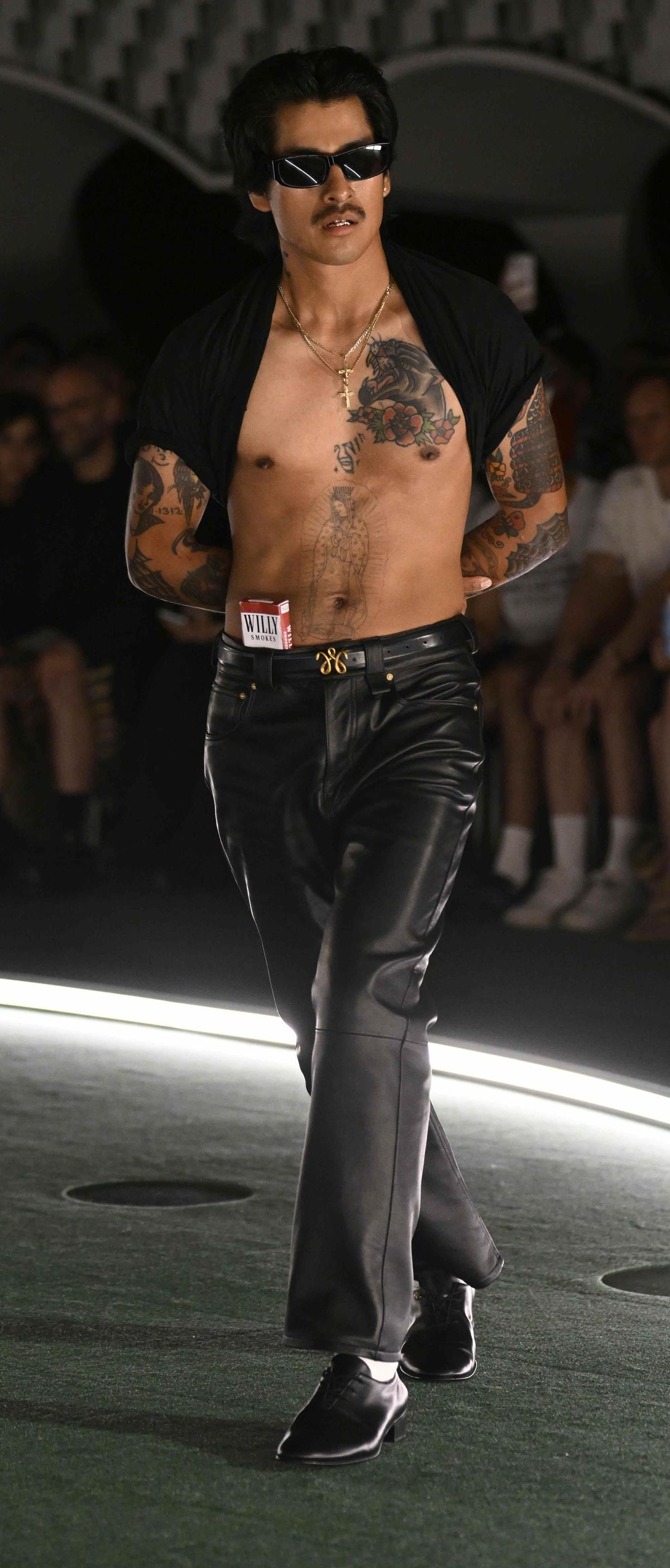 Una proposta Willy Chavarria spring-summer 2027 (ph Francesc Ten/MFF)