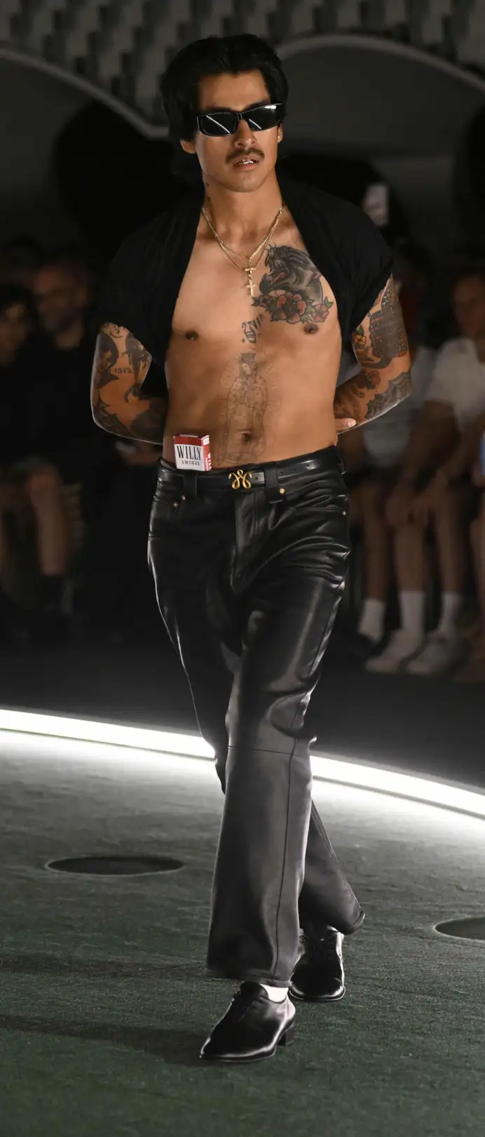 Una proposta Willy Chavarria spring-summer 2027 (ph Francesc Ten/MFF)