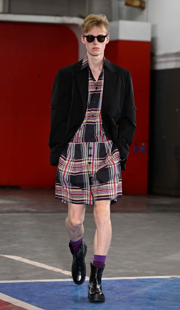 Un look Kolor spring-summer 2027 (ph Francesc Ten/MFF)
