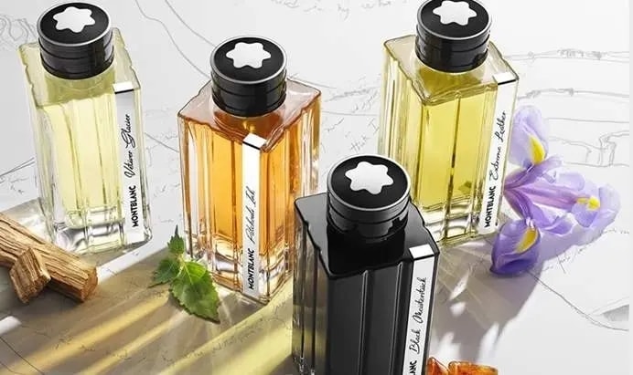 Alcune fragranze Montblanc (courtesy Interparfums)