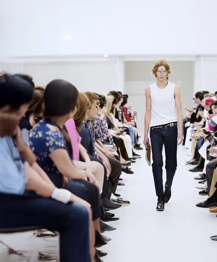 Un look Celine spring-summer 2027 (courtesy Celine)
