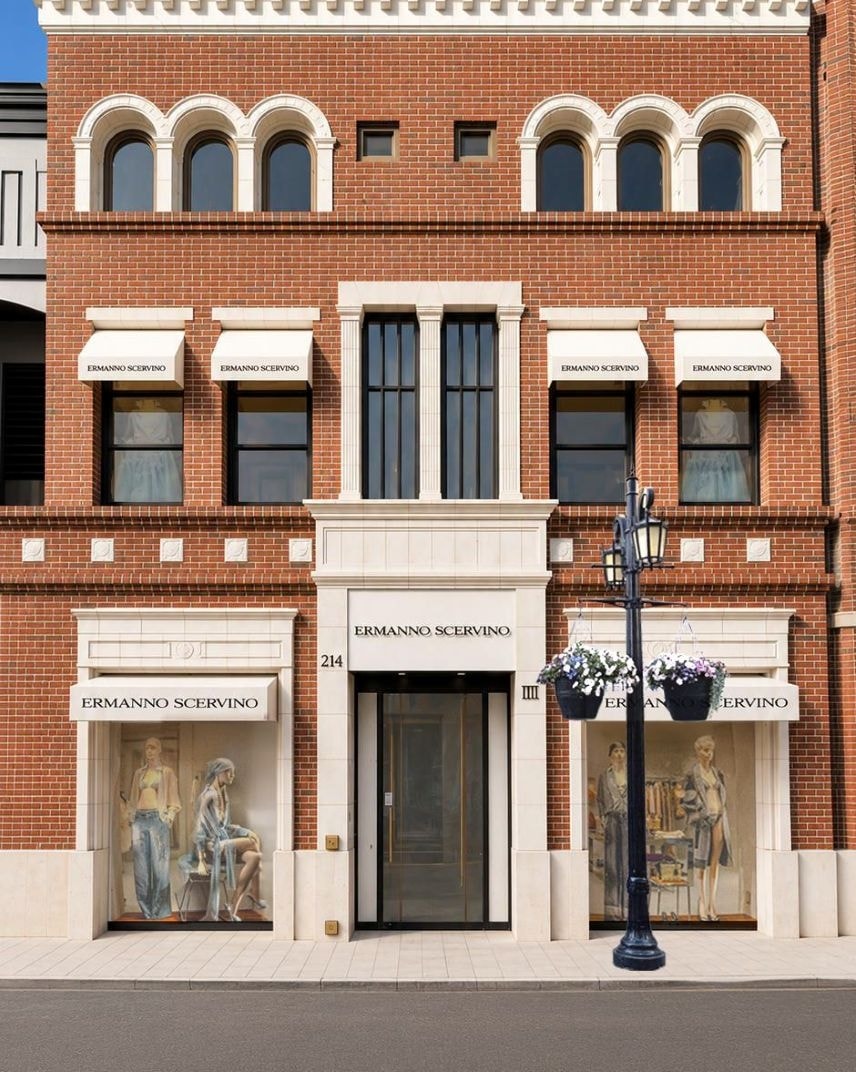 Lo store Ermanno Scervino a Los Angeles (courtesy Ermanno Scervino)