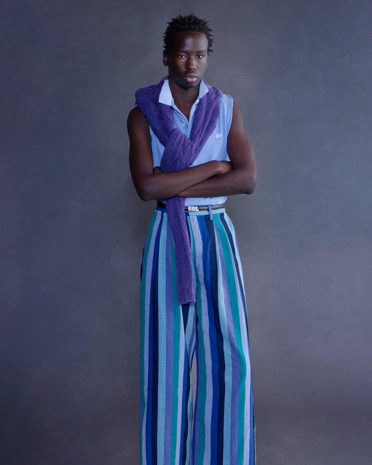 Un look Erl spring-summer 2027 (courtesy Erl)