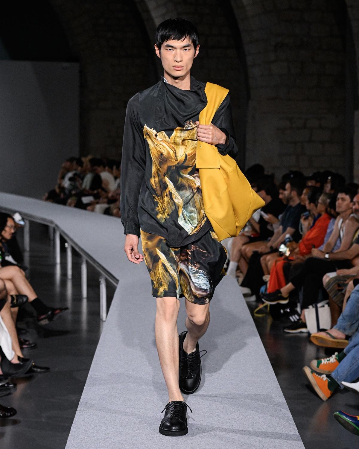 Un look Taakk spring-summer 2027 (courtesy Taakk)