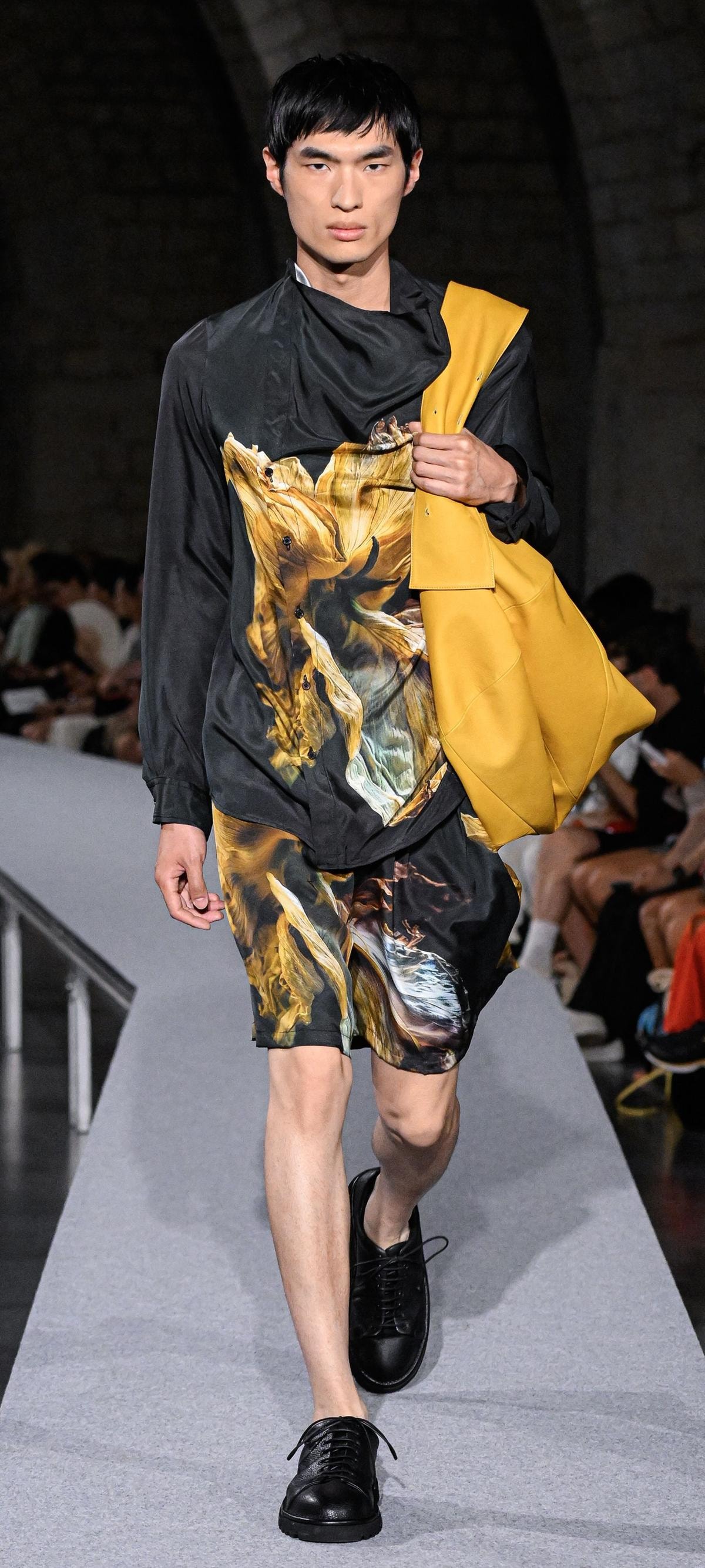 Un look Taakk spring-summer 2027 (courtesy Taakk)