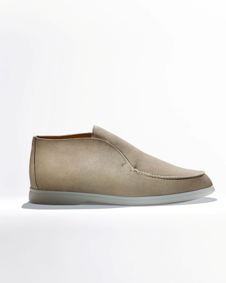 Una calzatura Loro Piana White sole (courtesy Loro Piana)