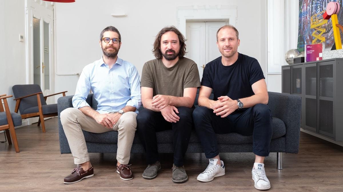 I fondatori di Mdotm Federico Invernizzi, Federico Mazzorin e Tommaso Migliore