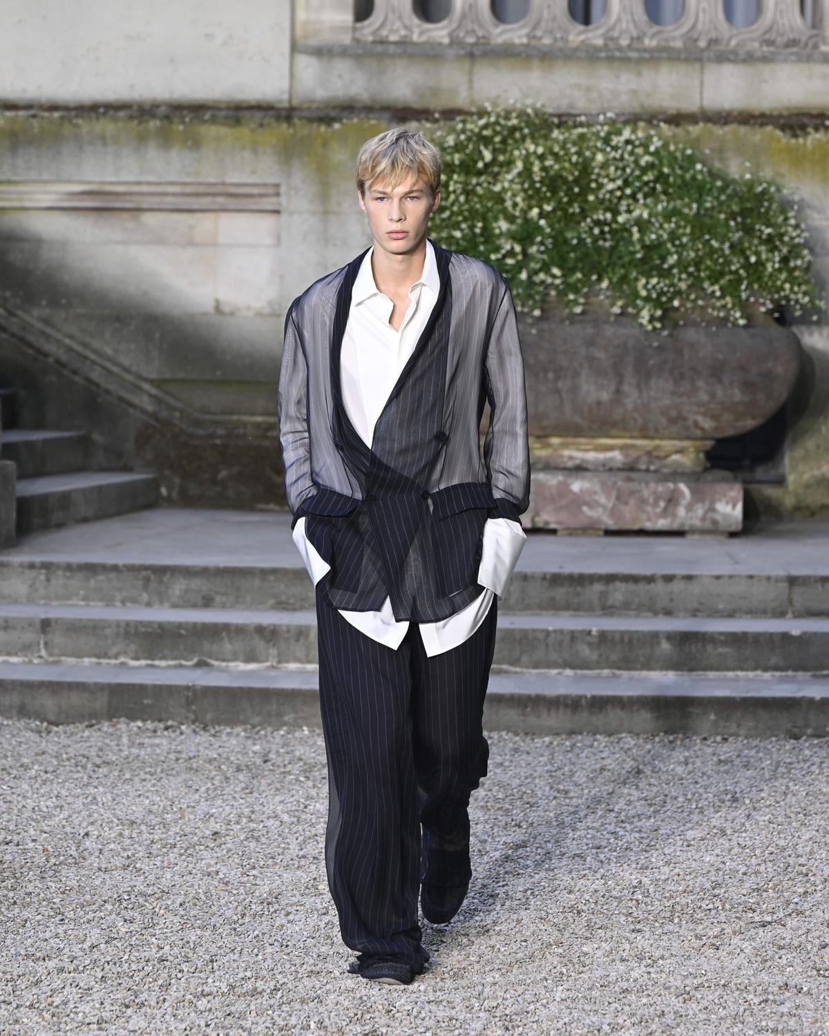 Un look Dior spring-summer 2027 (courtesy Dior)
