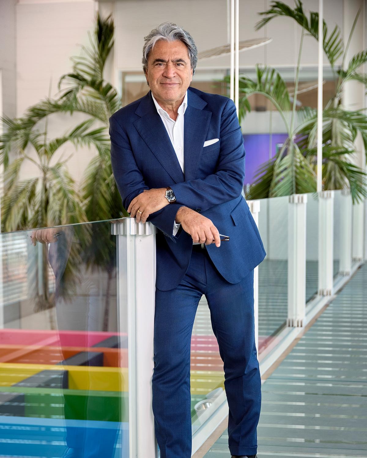 Una foto di Angelo Trocchia, amministratore delegato di Safilo group (courtesy Safilo group)