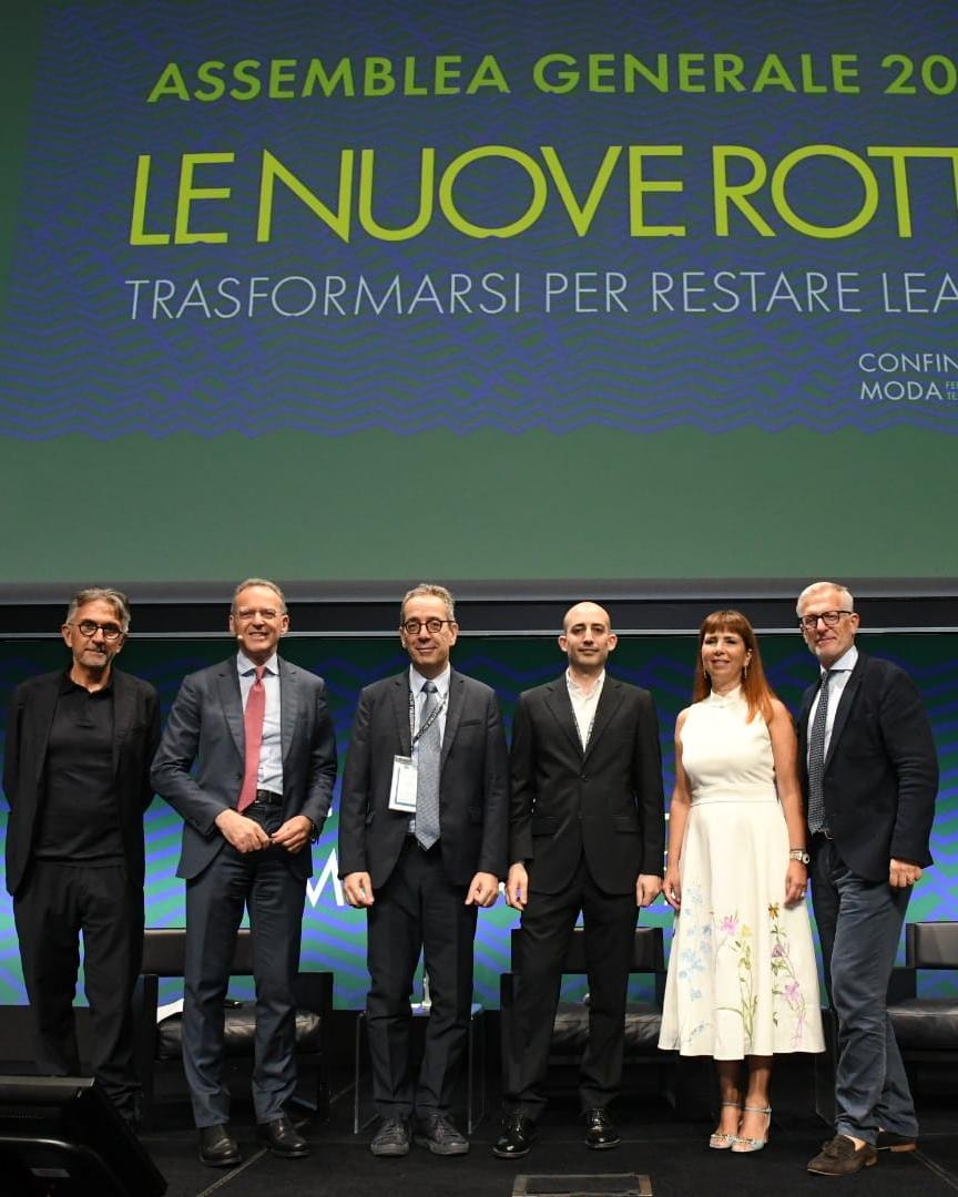 Un momento dell'assemblea generale Confindustria moda (courtesy Confindustria moda)
