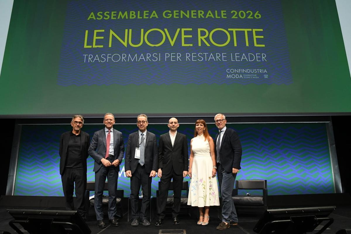 Un momento dell'assemblea generale Confindustria moda (courtesy Confindustria moda)