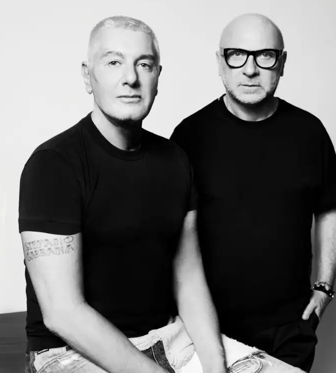 Un ritratto di Stefano Gabbana e Domenico Dolce (foto Alan Gelati)