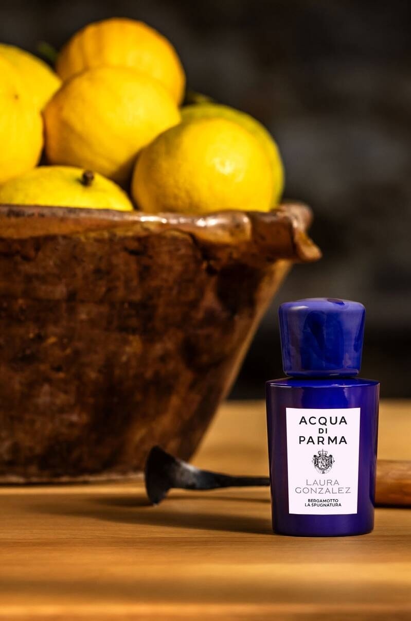 Una fragranza della collezione La caletta di Acqua di Parma (courtesy Acqua di Parma)