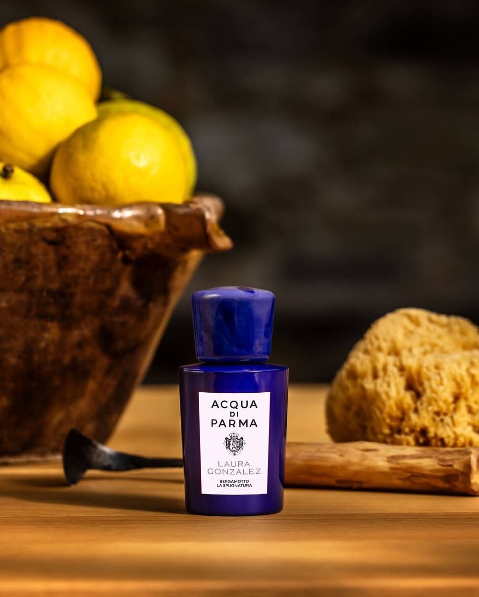 Una fragranza della collezione La caletta di Acqua di Parma (courtesy Acqua di Parma)