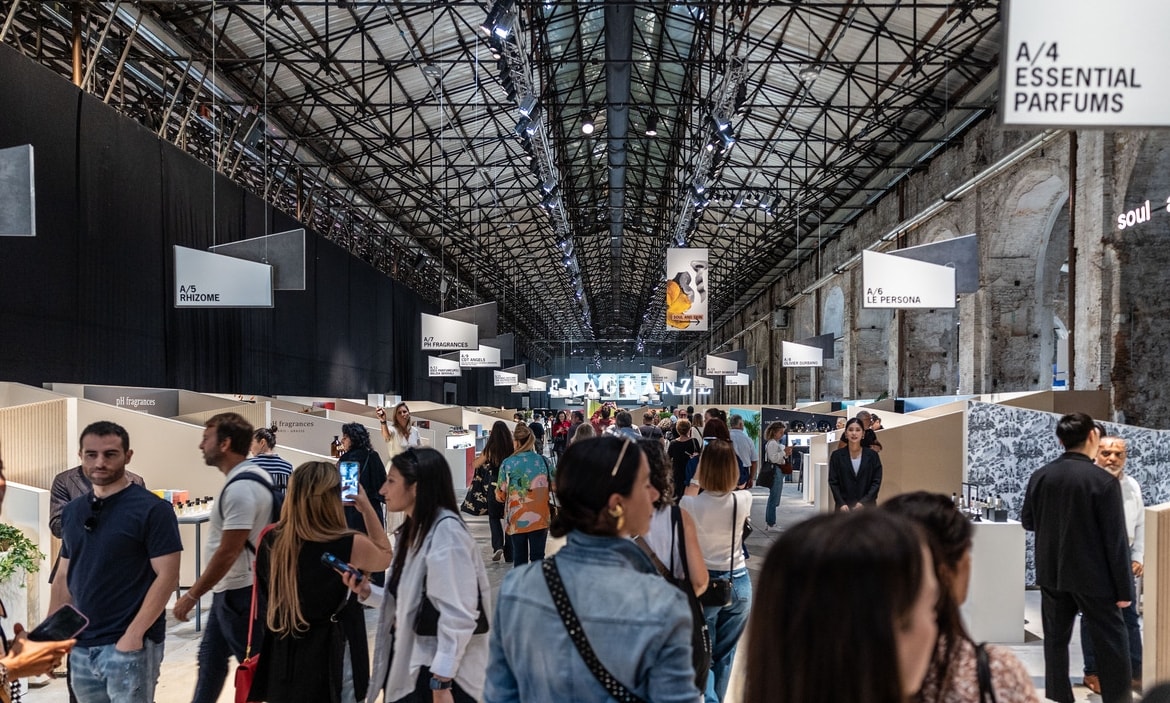 Un momento dell'edizione 2025 di Pitti fragranze (courtesy Pitti immagine)