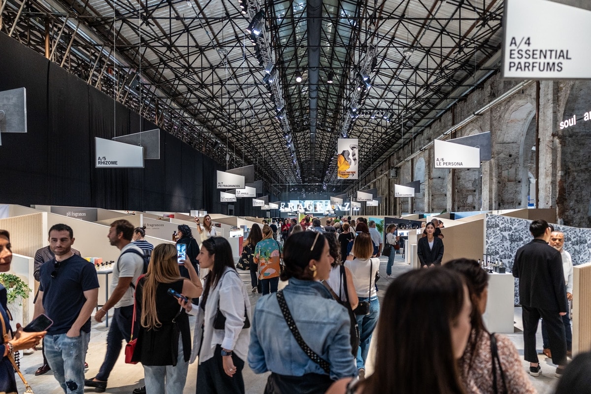 Un momento dell'edizione 2025 di Pitti fragranze (courtesy Pitti immagine)