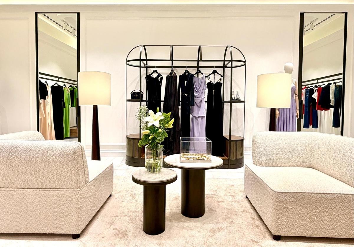 La boutique di Elisabetta Franchi ad Amman (courtesy Elisabetta Franchi)