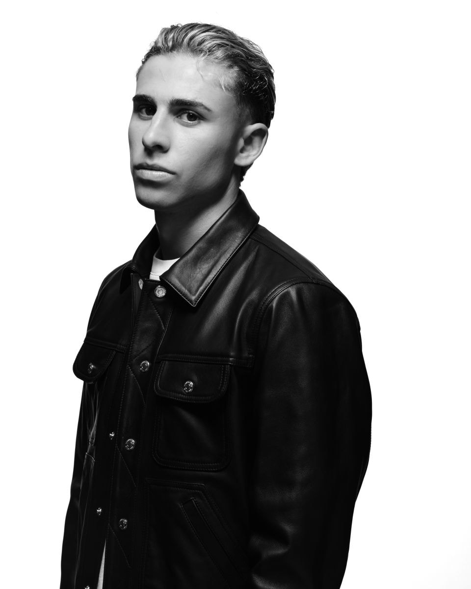Fermín López (ph Nicolau Alvarez, courtesy Dsquared2)