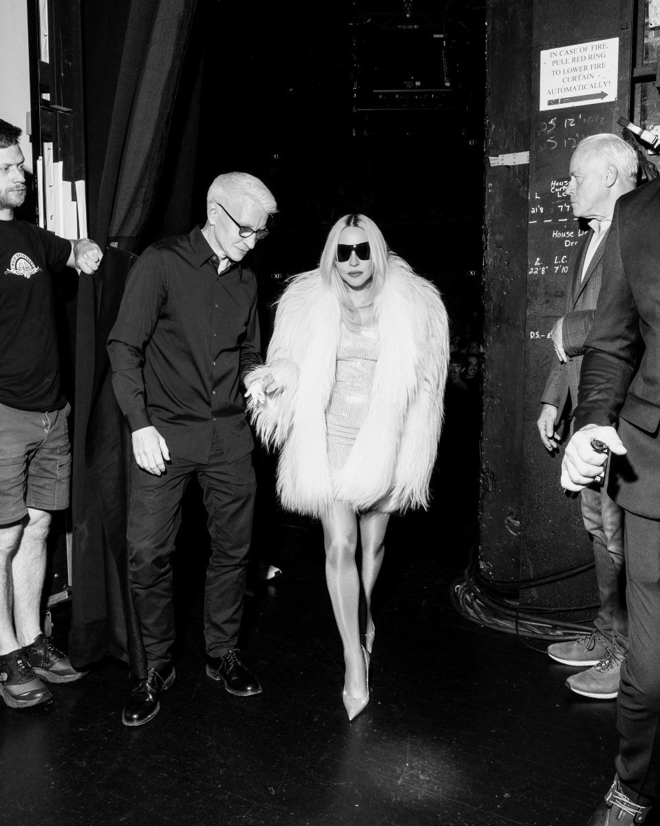 Una foto di Madonna che veste Gucci (courtesy Madonna)