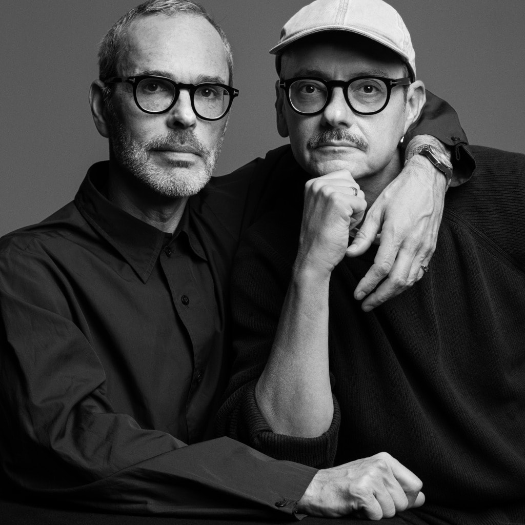 Da sinistra, Rolf Snoeren e Viktor Horsting (courtesy Viktor&Rolf)