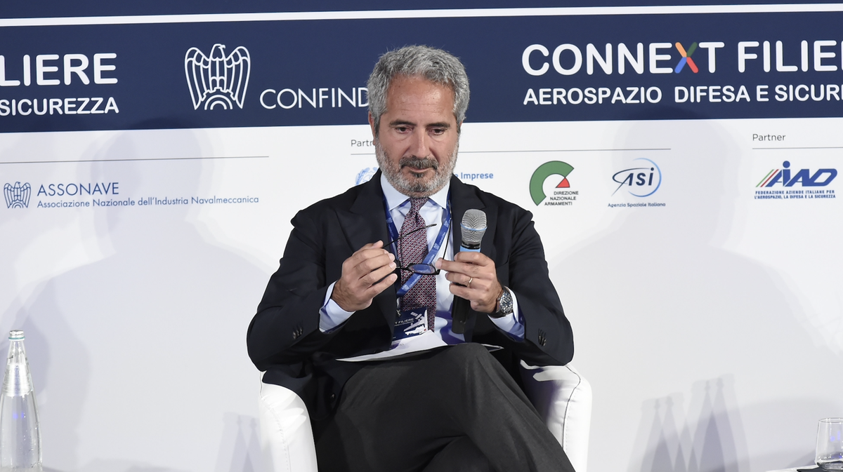 Il ceo di Fincantieri Pierroberto Folgiero