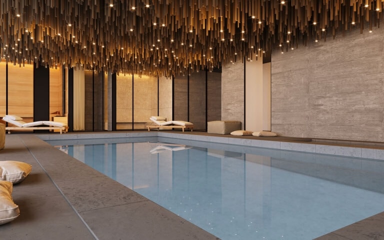 Il nuovo lusso a Milano? Una piscina privata sopra i tetti della città
