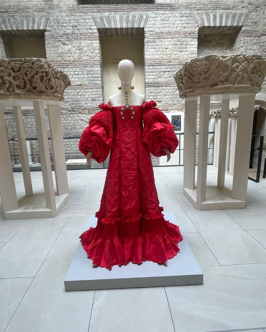 Un abito della collezione Sylvio Giardina (courtesy Sylvio Giardina)