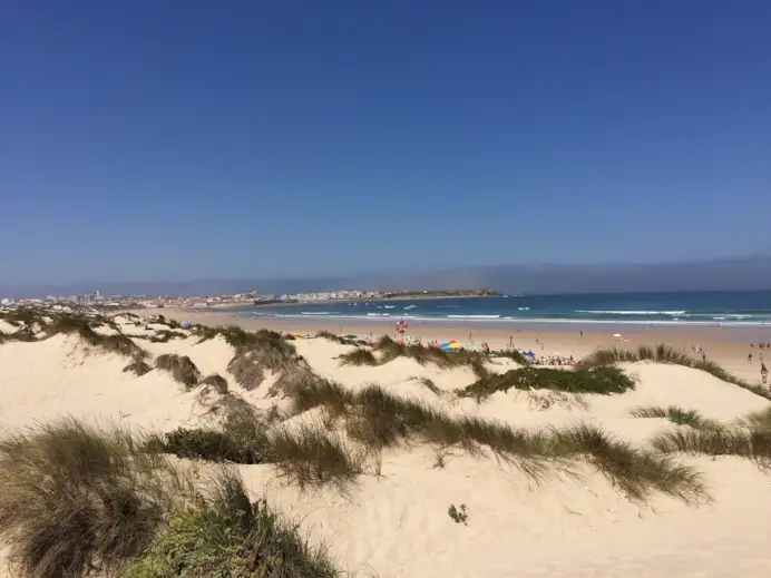 Praia de Supertubos.