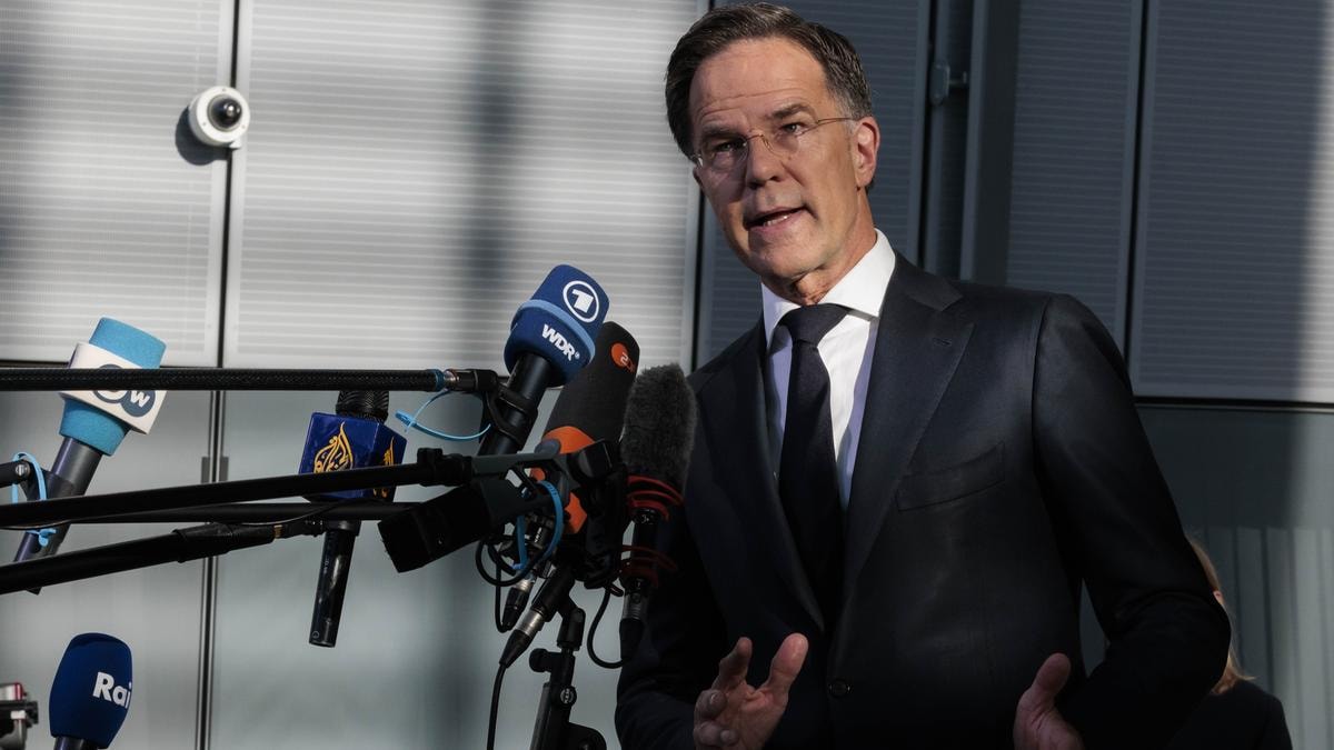 Mark Rutte, segretario generale della Nato