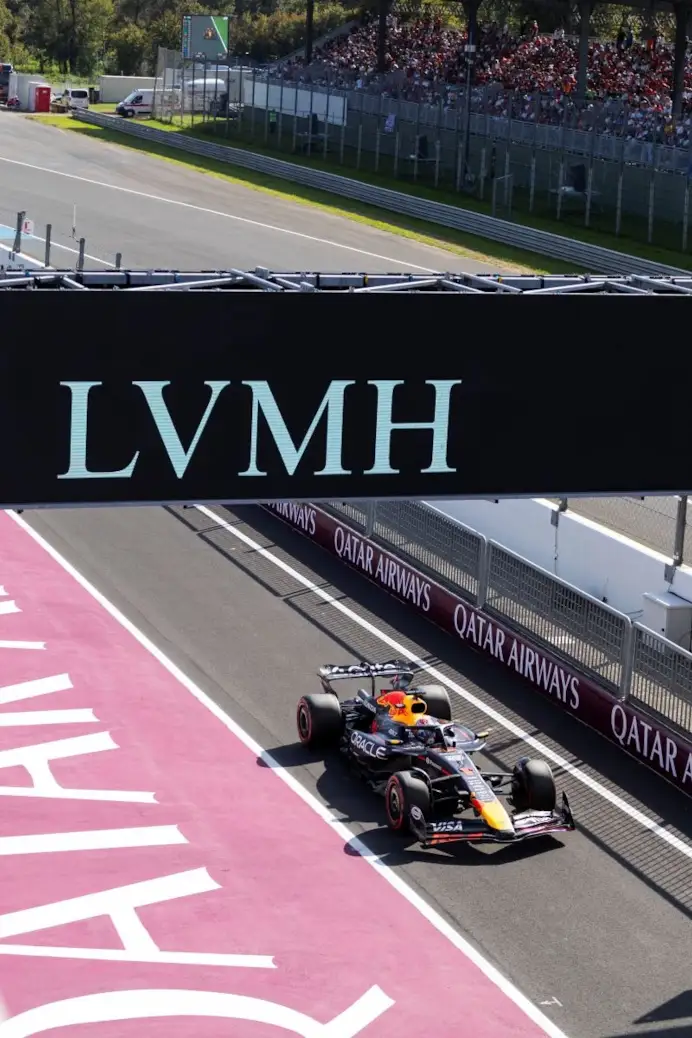 Una foto del Gran premio di Monza dove Lvmh è global luxury partner della Formula 1 (ph Alessandro Garofalo)