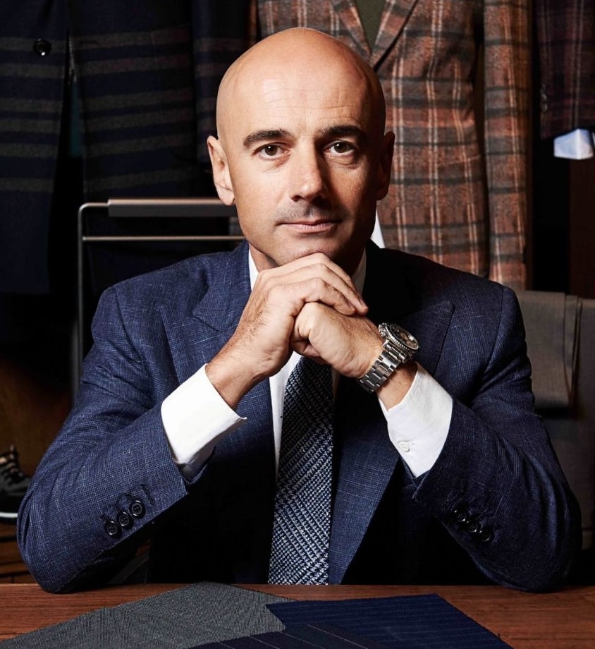 Un ritratto di Alessandro Barberis Canonico (courtesy Vitale Barberis Canonico)