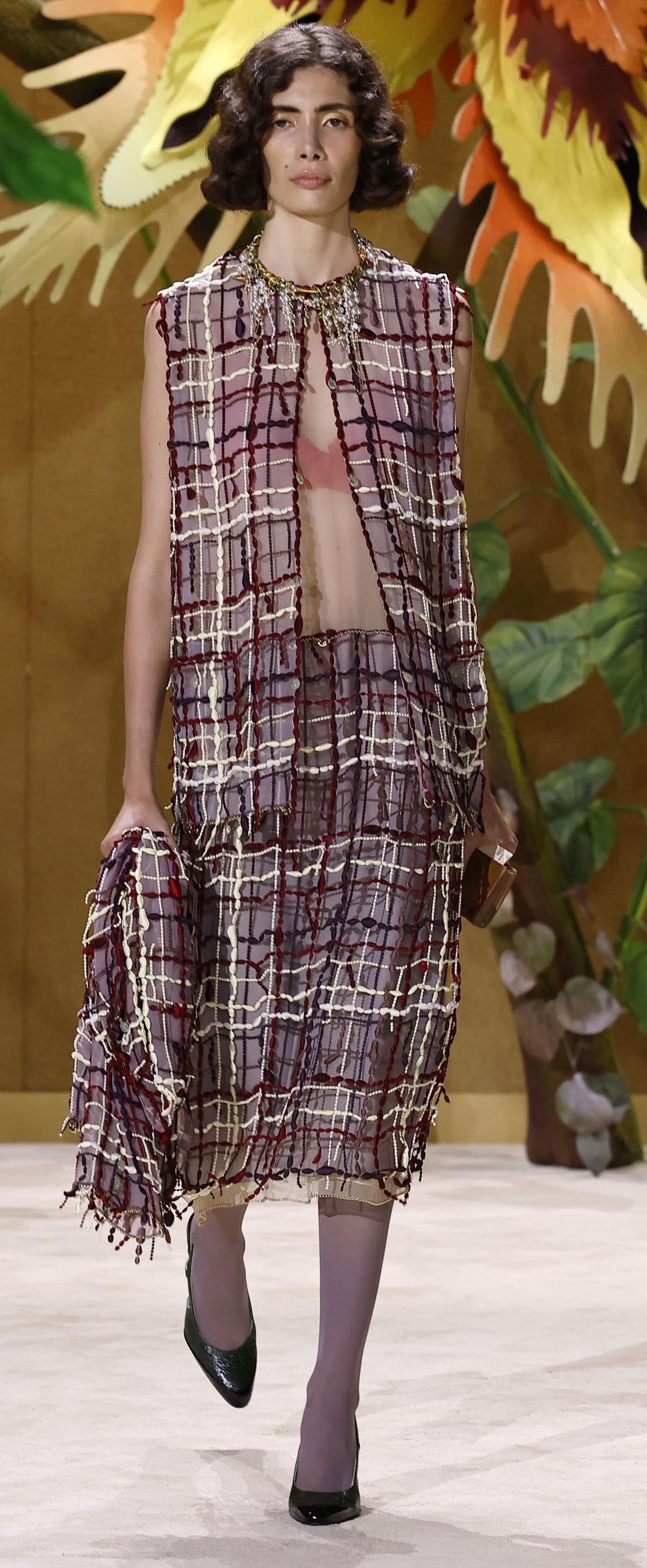 Un look Chanel haute couture fall-winter 2026/27 (ph Francesc Ten/MFF)