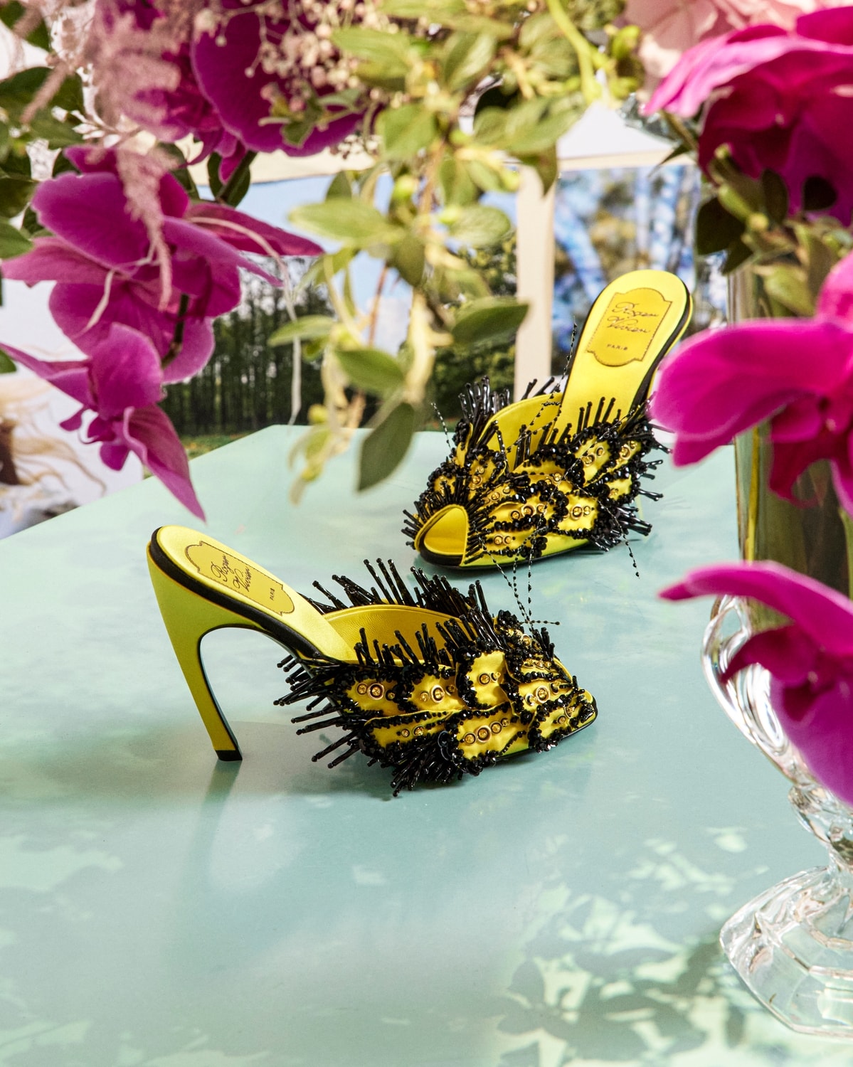 Un modello Roger Vivier autunno-inverno 2026/27 (courtesy Roger Vivier)
