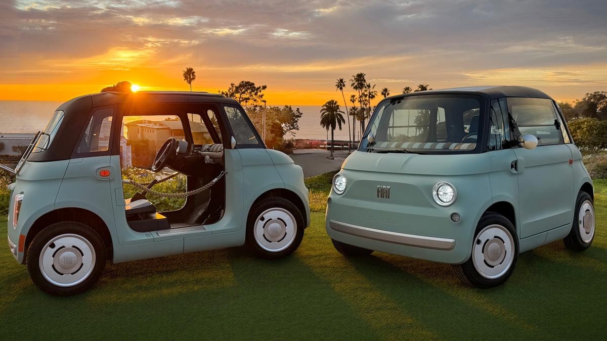 Fiat porta la Topolino negli Usa: microcar elettrica da 14 mila dollari per resort e quartieri residenziali