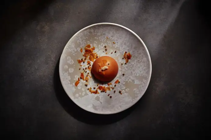 Menù Carrot Yoghurt Mousse.