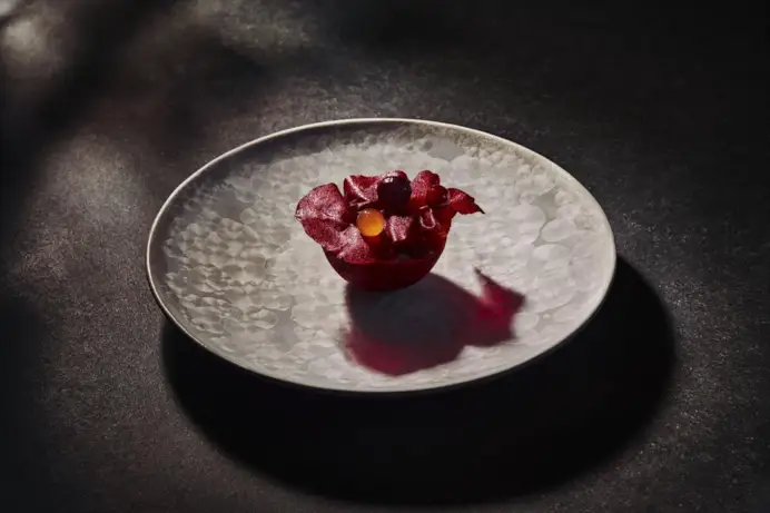 Menu Iced Beetroot.