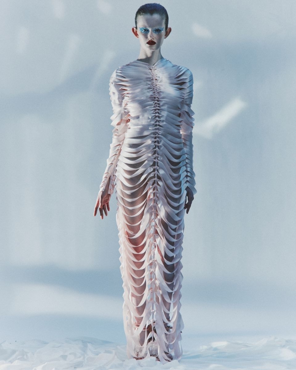 Una proposta haute couture fall-winter 2026/27 di Francesco Scognamiglio (courtesy Francesco Scognamiglio)
