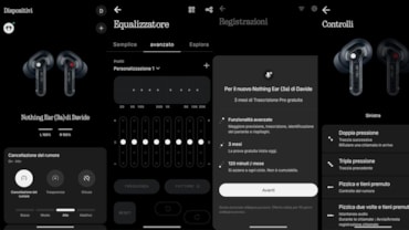 Nothing Ear (3a), audio di qualità e registrazione AINothing Ear (3a), audio di qualità e registrazione AI