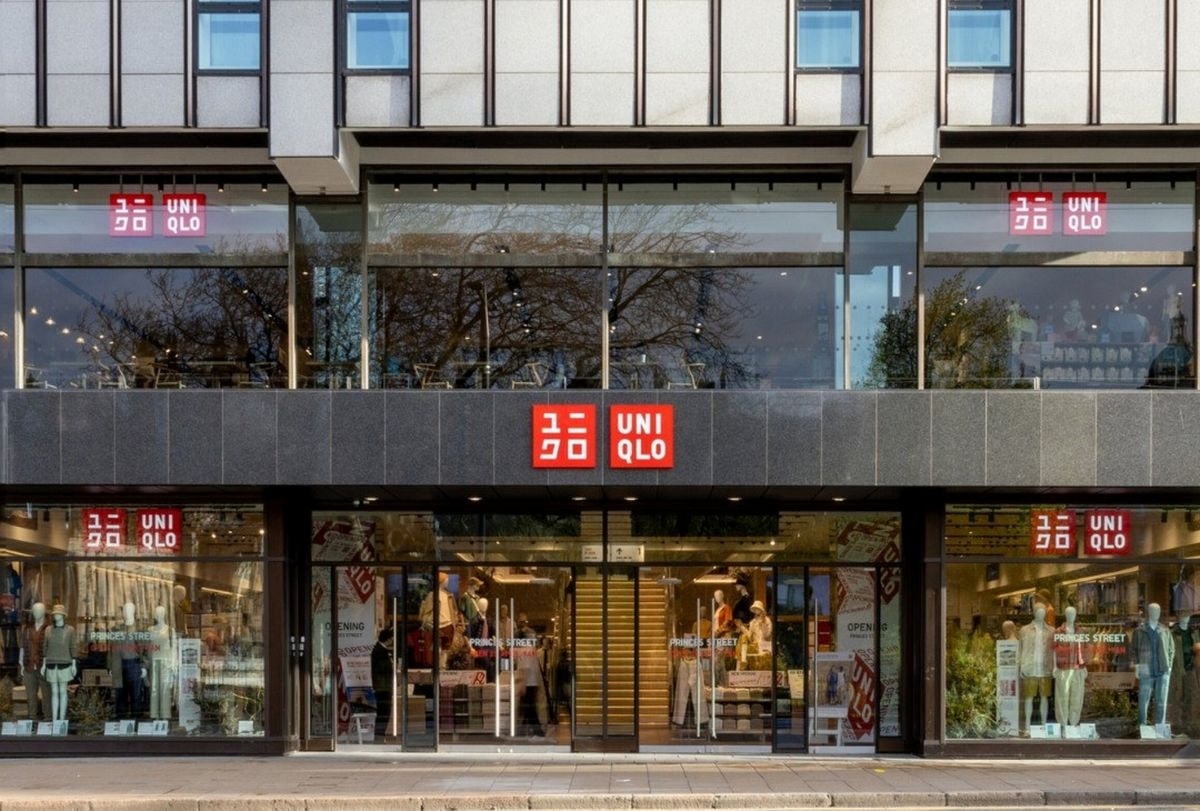 Lo store Uniqlo di Edimburgo (ph Imagoeconomica)