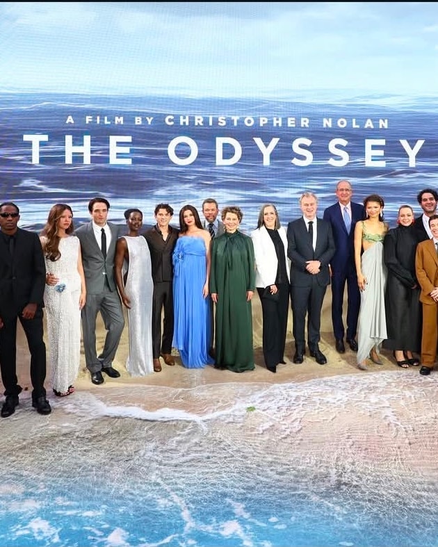 La première di Londra di the Odyssey (ph Instagram @theodysseymovie)