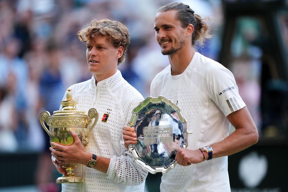 Jannik Sinner e Alexander Zverev.