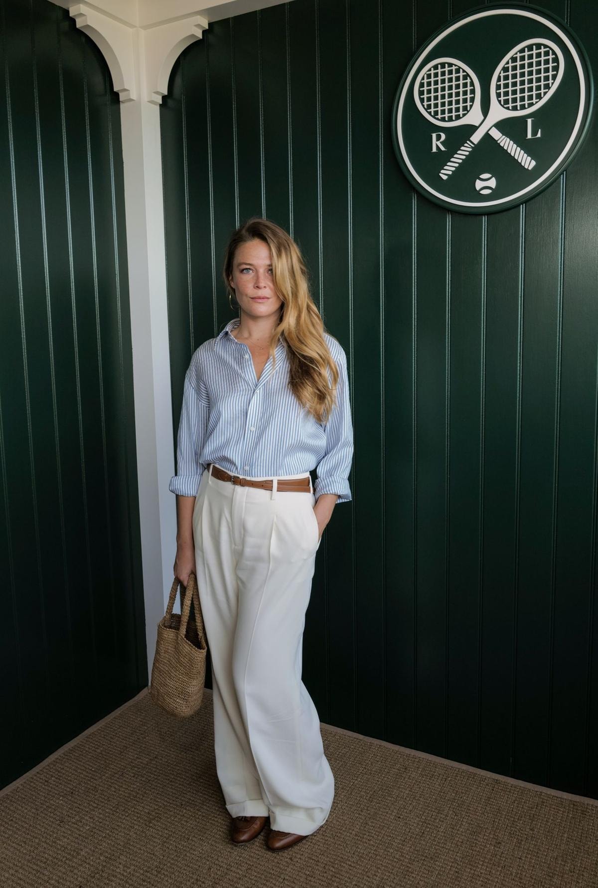 Maggie Rogers, vestita Ralph Lauren. Photo by Darren Gerrish/WireImage for Ralph Lauren.