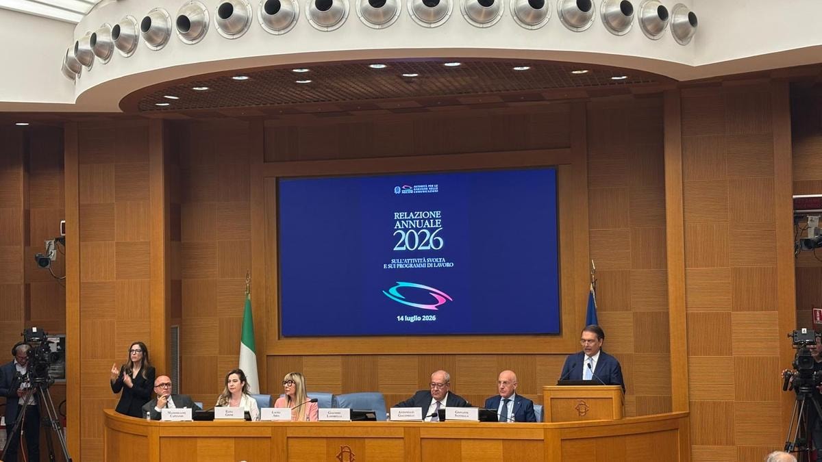 La presentazione della relazione annuale di Agcom alla Camera dei deputati