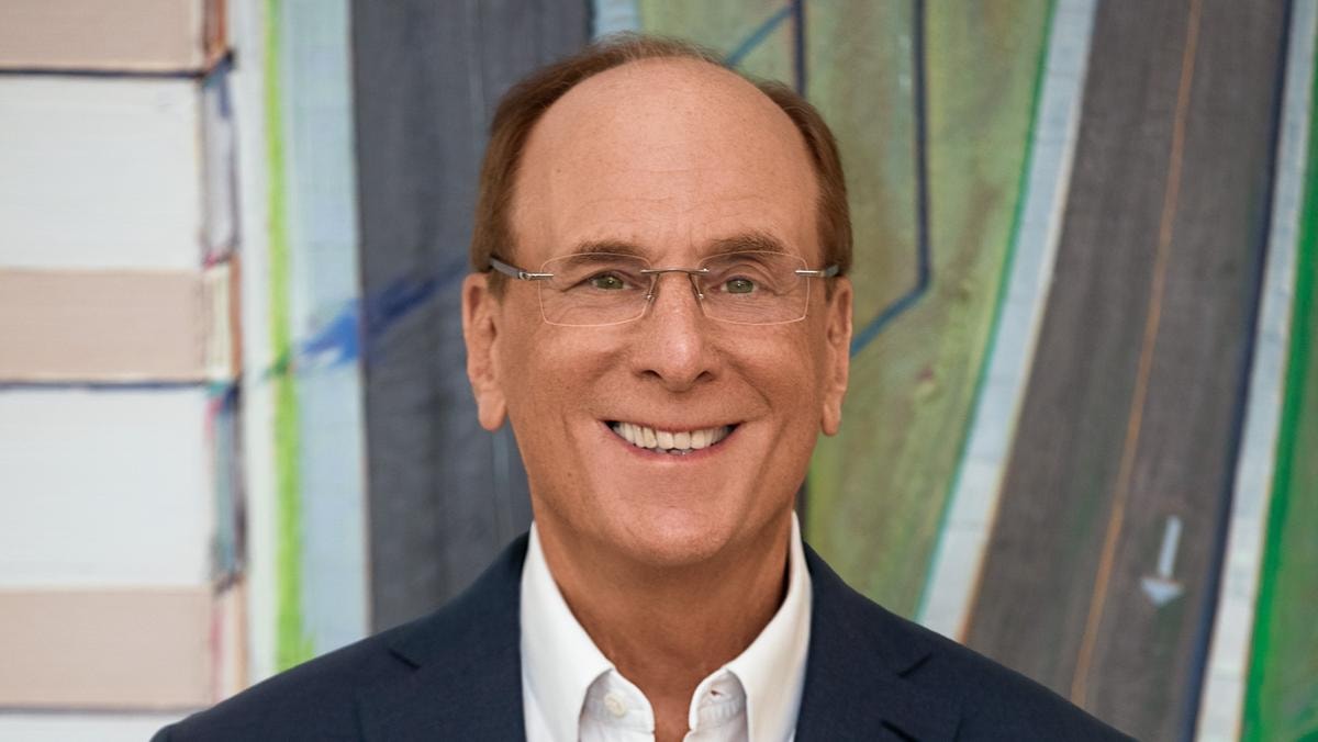 Larry Fink, ceo di BlackRock