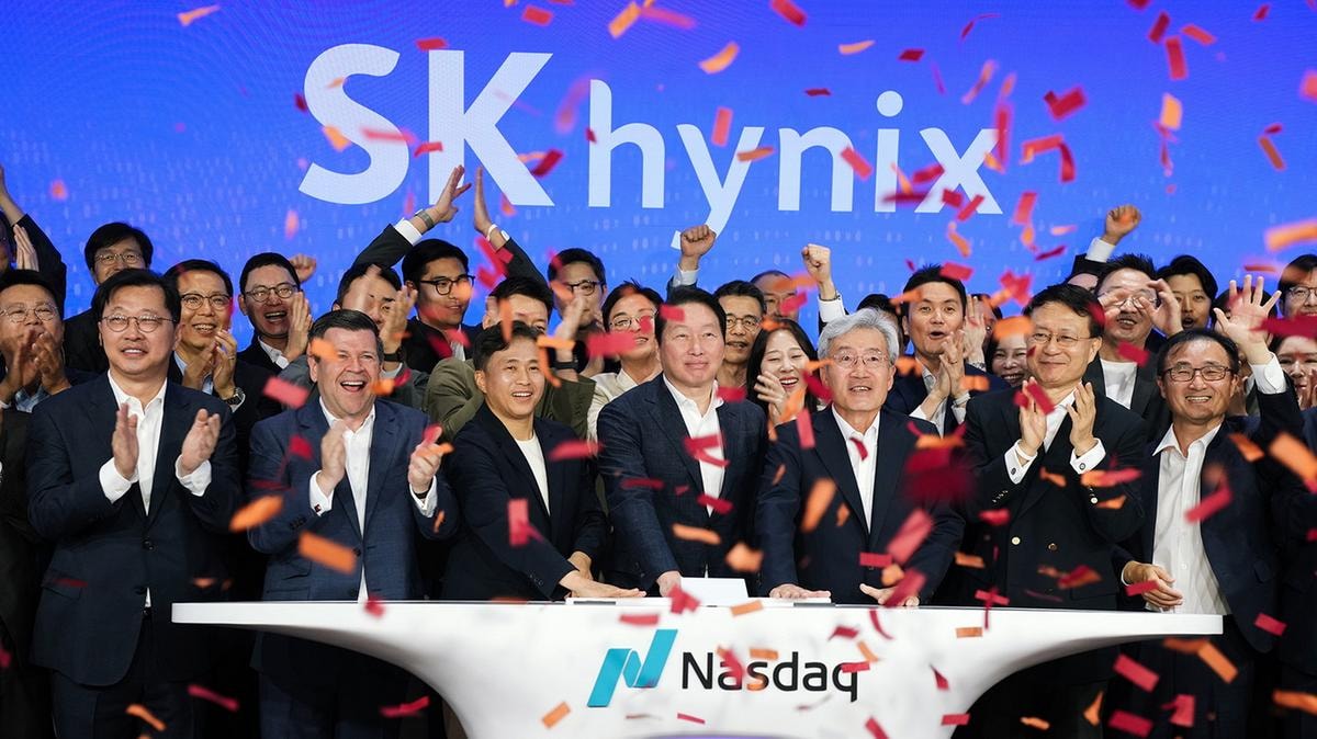 La quotazione di SK Hynix al Nasdaq