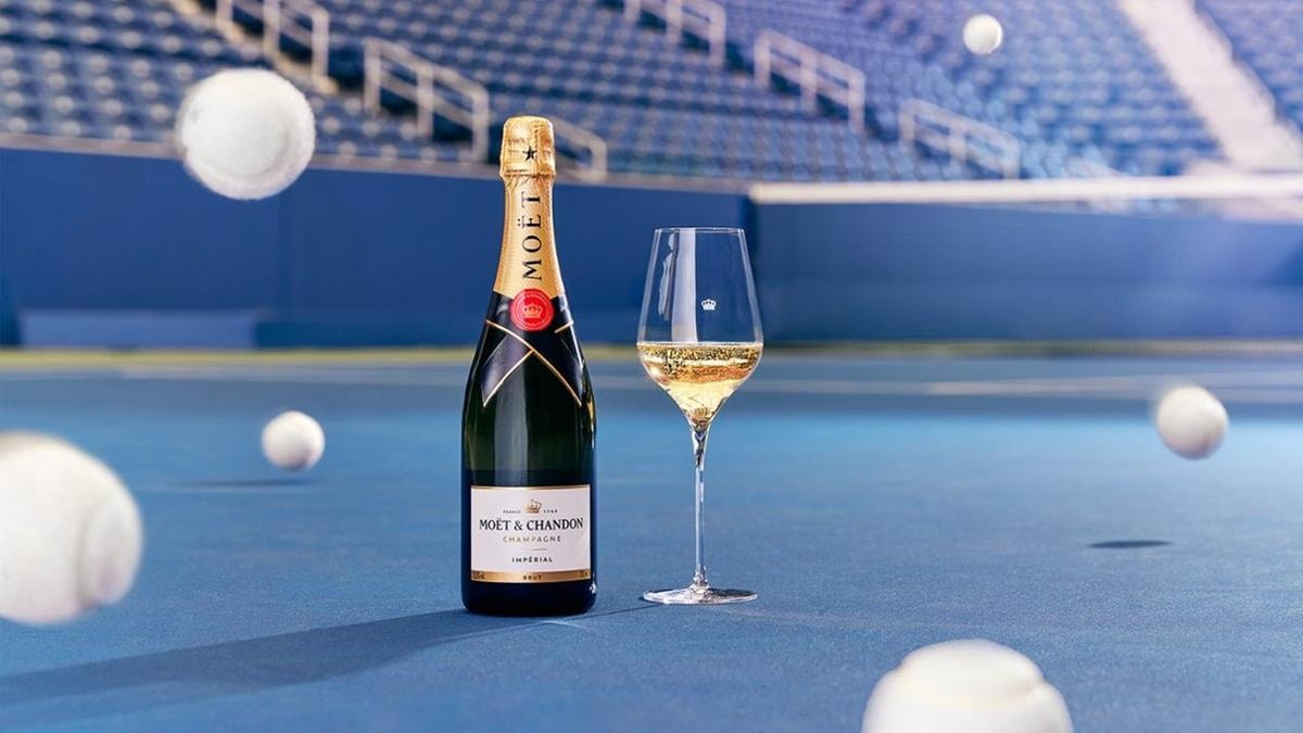 Tennis & Champagne, coppia vincente non solo a Wimbledon: ecco le 5 Maison in vetta a Grande Slam e Atp 1000