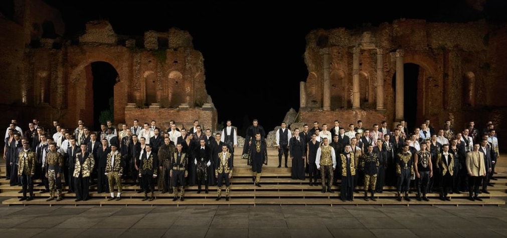 Il finale di Dolce&Gabbana Alta sartoria (courtesy Dolce&Gabbana)