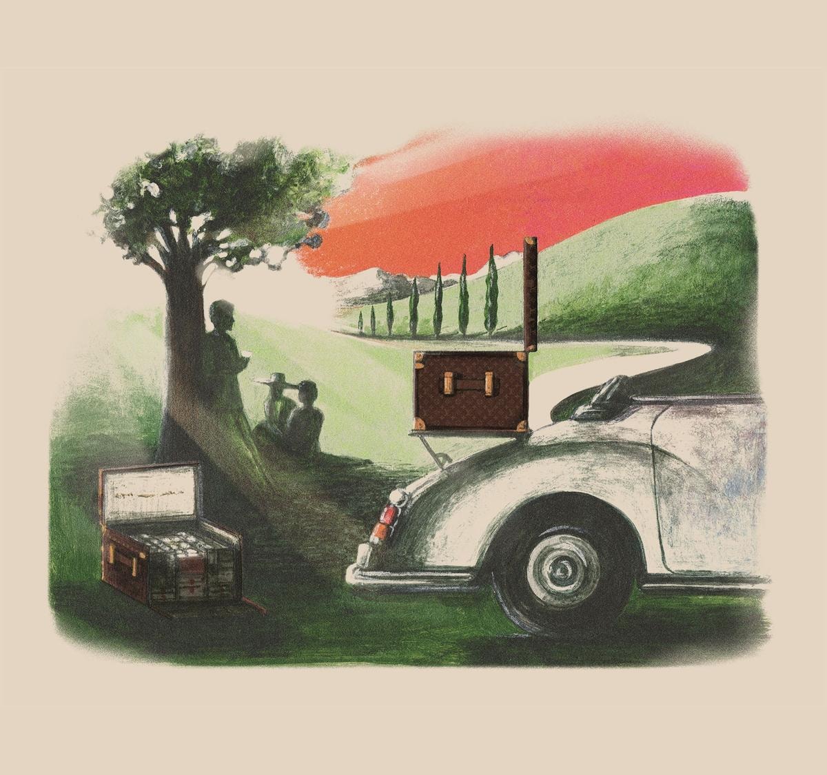 Louis Vuitton torna alle origini: il Grand Tour italiano tra auto d’epoca, Dolomiti e Monza